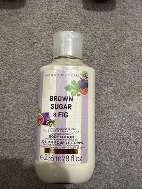 Bath & Body Works Brown Sugar & Fig Body Lotion - Cream, Purple, Green